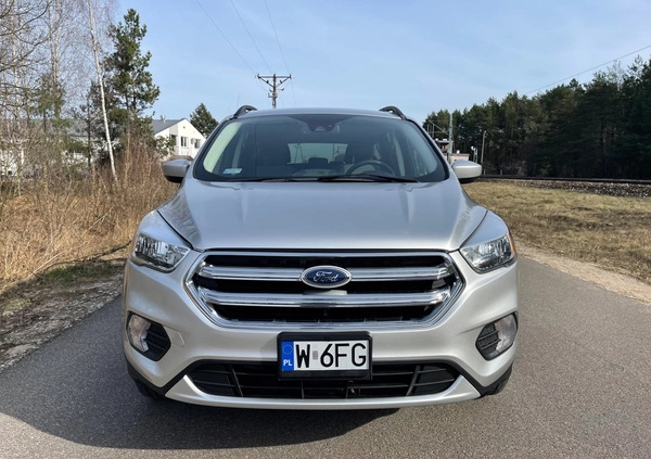 Ford Escape cena 66000 przebieg: 75500, rok produkcji 2018 z Sochaczew małe 277